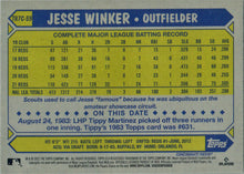 Topps Series One Baseball 2022 Chrome Silver Card T87C-59 Jesse Winker