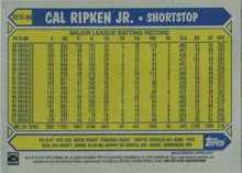 Topps Series One Baseball 2022 Chrome Silver Card T87C-86 Cal Ripken Jr.