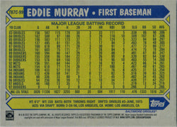 Topps Series One Baseball 2022 Chrome Silver Card T87C-99 Eddie Murray