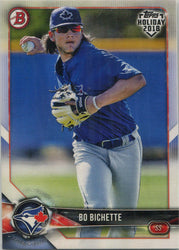 Topps Holiday Baseball 2018 Bowman Base Card TH-BBI Bo Bichette