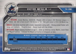 Topps Holiday Bowman Baseball 2019 Autograph Card TH-VMJ Victor Mesa Jr. 02/99