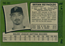 Topps Heritage Baseball 2020 Purple Chrome Refractor Card THC-383 Bryan Reynolds
