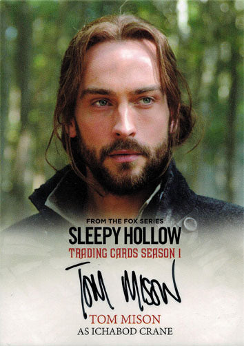 Sleepy Hollow Season 1 Autograph Card TM Tom Mison as Ichabod Crane