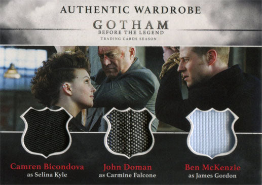 Gotham Season 1 Costume Card TM1 Selina Kyle Carmine Falcone James Gordon