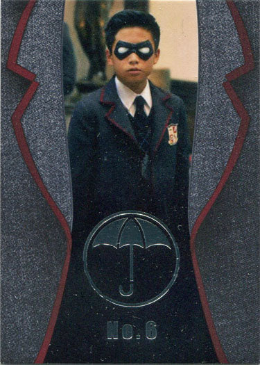 Umbrella Academy Netflix Season 1 Then And Now Chase Card TN3 Number Six