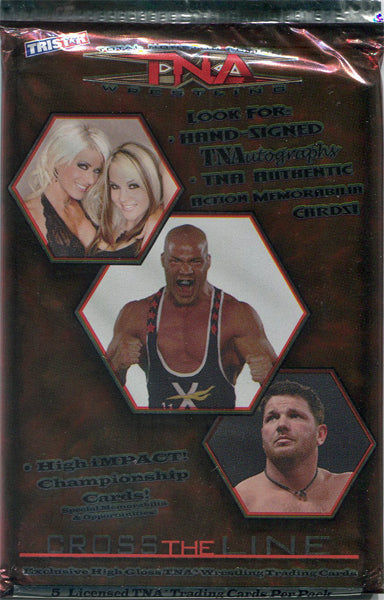 Tristar TNA Cross the Line Wrestling Card Pack