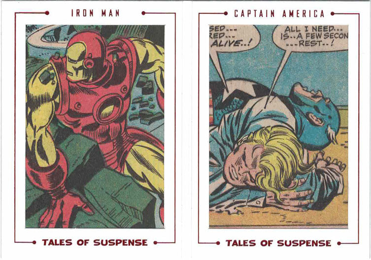 Marvel Avengers Silver Age Cut Archive Card TS96 Tales of Suspense 27/43