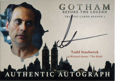 Gotham Season 2 Autograph Card TS Todd Stashwick as Richard Sionis The Mask