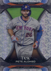 Topps Update Baseball 2021 Tek 70th Anniversary Card TTA-15 Pete Alonso