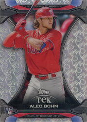 Topps Update Baseball 2021 Tek 70th Anniversary Card TTA-25 Alec Bohm