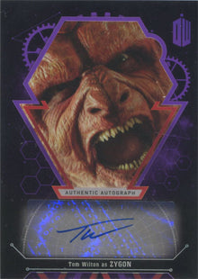 Doctor Who Extraterrestrial Encounters Autograph Card Tom Wilton as Zygon #04/10