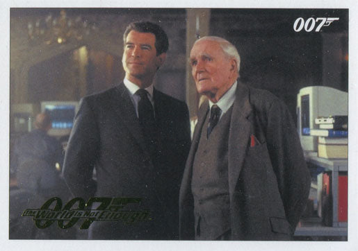 James Bond 007 Classics The World Is Not Enough 14 Gold Parallel Chase  #124/125