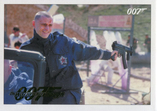 James Bond 007 Classics The World Is Not Enough 38 Gold Parallel Chase  #079/125