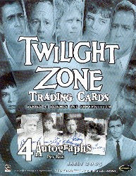 Twilight Zone Series 4 Science and Superstition Trading Card Sell Sheet