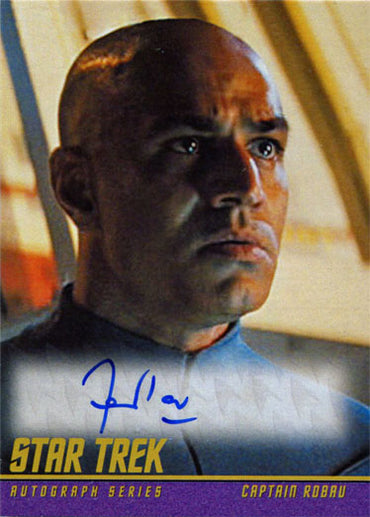 Star Trek Beyond Classic Autograph Card Faran Tahir as Captain Robau