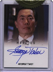 Heroes Archives Autograph Card George Takei as Kaito Nakamura