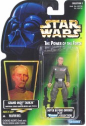 Star Wars POTF Grand Moff Tarkin Action Figure Collection 3 Green Card