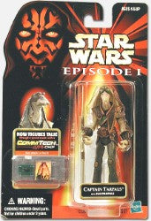 Star Wars Episode 1 Captain Tarpals Action Figure with Commtech Chip
