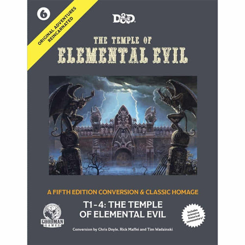 5th Edition Roleplaying: Original Adventures Reincarnated #6 - The Temple of Elemental Evil