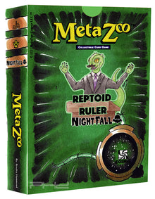 MetaZoo: Cryptid Nation - Nightfall Theme Deck - Reptoid Ruler