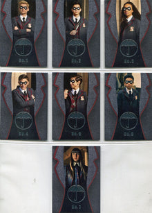 Umbrella Academy Netflix Season 1 Then And Now Complete Card Set TN1-TN7