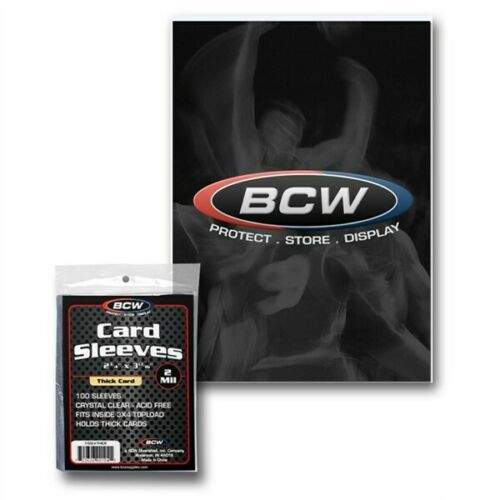 BCW Thick Card Sleeves