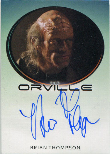 Orville Season 1 Autograph Card Brian Thompson as Drogen