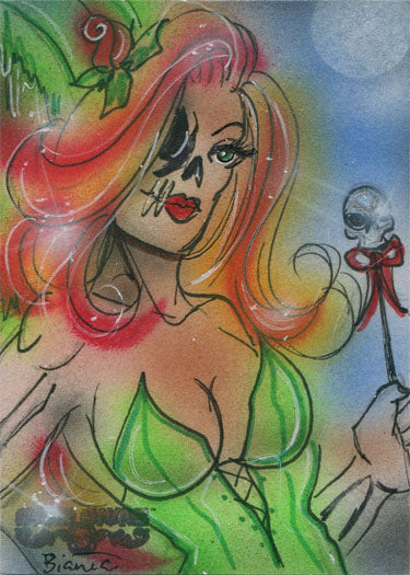 Dead Divas 5finity 2018 Sketch Card by Bianca Thompson V2