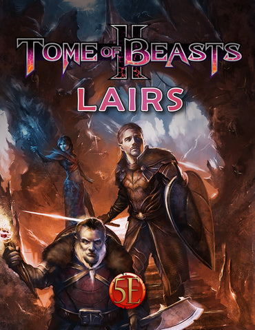 5th Edition Roleplaying: Tome of Beasts 2 Lairs (Softcover)