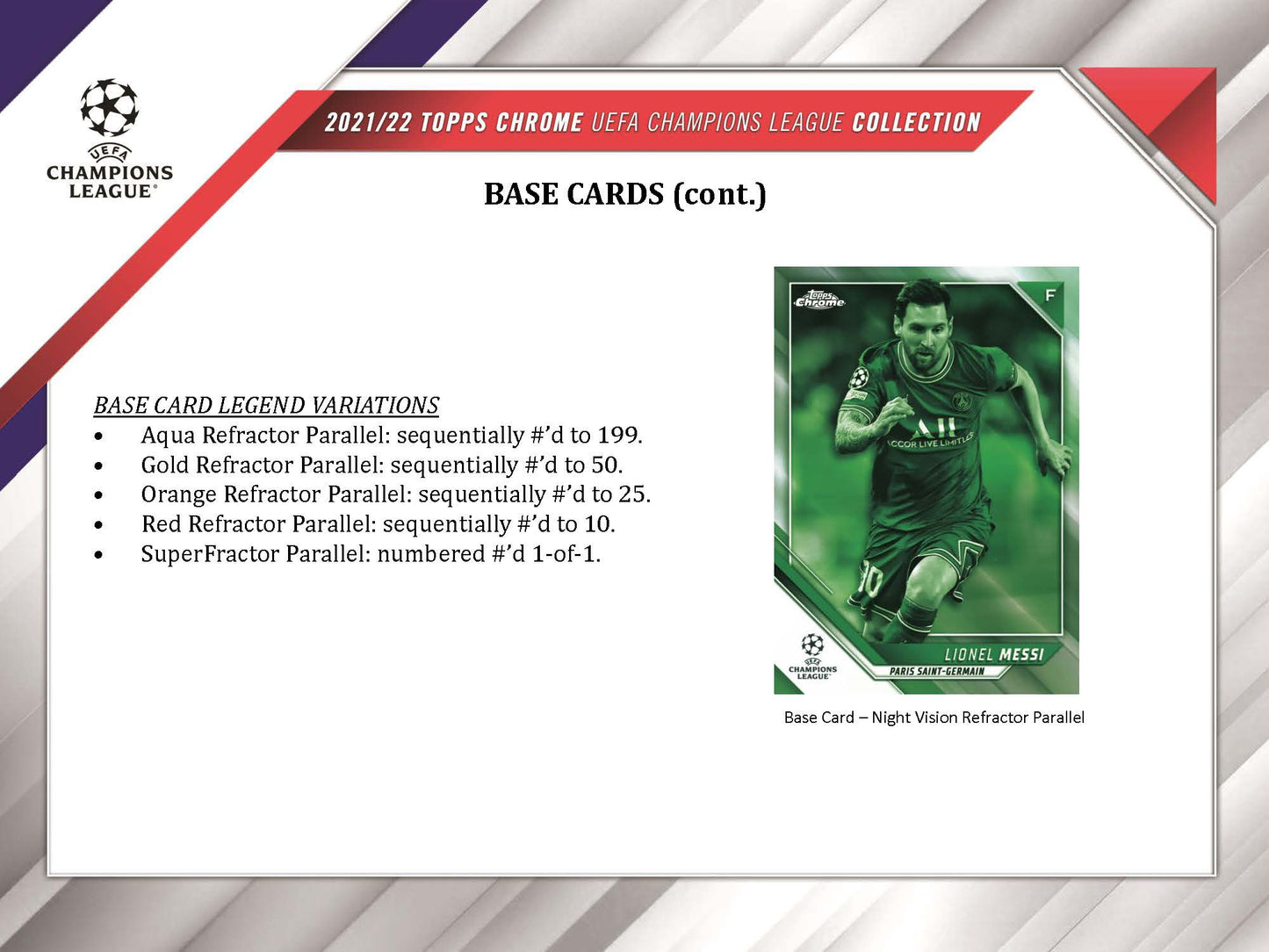 Topps 2021-22 Chrome UEFA Champions League Soccer Hobby Lite Box