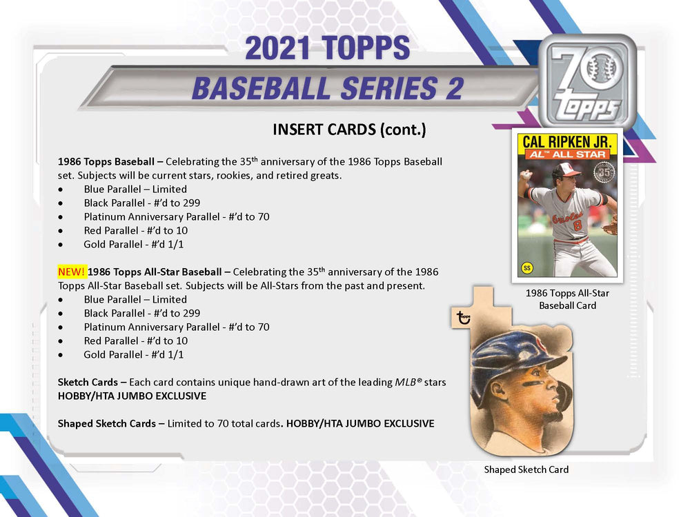 2021 Topps Series 2 Baseball Full Case of 12 Hobby Box