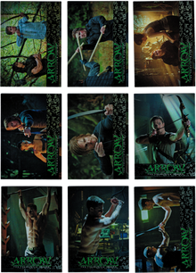 Arrow Season One Training Complete 9 Card Foil Chase Set