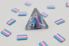 Foam Brain RPG Dice Set: Pride - Transgender Flag
