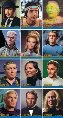 Star Trek TOS Heroes & Villains Tribute Season 3 Complete 12 Card Chase Set