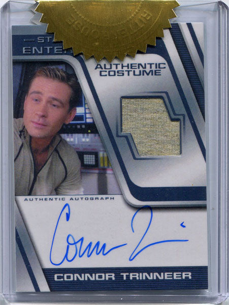 Star Trek Enterprise Archives S2 Auto Costume Card Connor Trinneer as Tucker