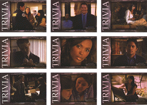 Ghost Whisperer Seasons 1 & 2 Trivia Complete 9 Card Foil Chase Set