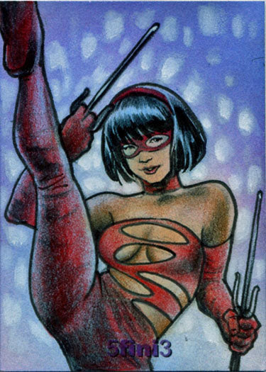 Female Persuasion Series 5 TFP5 5fini3 Sketch Card by Huy Truong V4