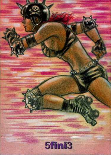 Female Persuasion Series 5 TFP5 5fini3 Sketch Card by Huy Truong V7