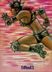 Female Persuasion Series 5 TFP5 5fini3 Sketch Card by Huy Truong V7