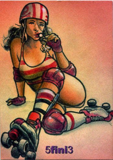 Female Persuasion Series 5 TFP5 5fini3 Sketch Card by Huy Truong V8