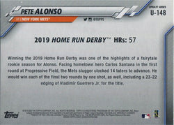 Topps Update Baseball 2020 Rainbow Foil Parallel Card U-148 Pete Alonso