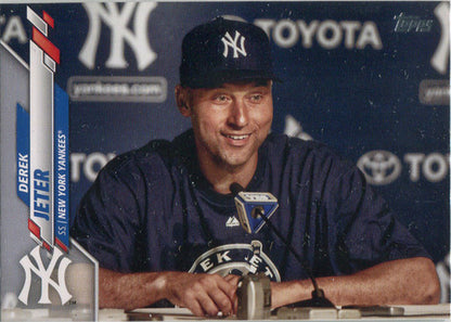 Topps Update Baseball 2021 Photo Variation Short Print Card U-257 Derek Jeter