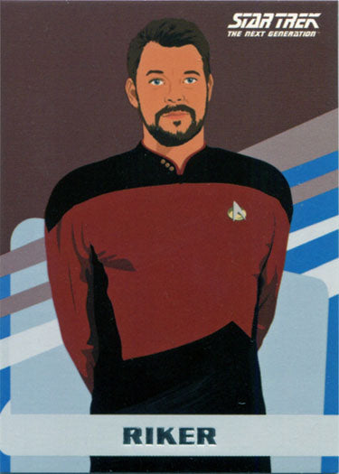 Star Trek TNG Portfolio Prints S2 Universe Gallery Chase Card U6