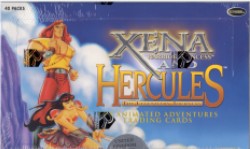 Xena & Hercules The Animated Adventures Factory Sealed Card Box UK Edition
