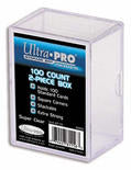 UltraPro 100 Card Plastic Box (2-Piece Slide Design) - Lightly Used