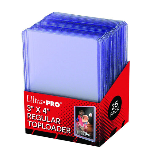 Ultra Pro: Toploader - 3X4 Regular 25CT