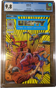 Unity 1 Platinum Graded CGC 9.8