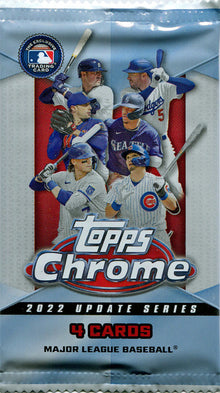 2022 Topps Chrome Update Baseball Hobby Pack