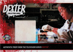 Dexter Season 4 DC-P VL Latex Glove Prop Card SDCC 2012