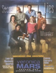 Veronica Mars Season 1 Trading Card Sell Sheet